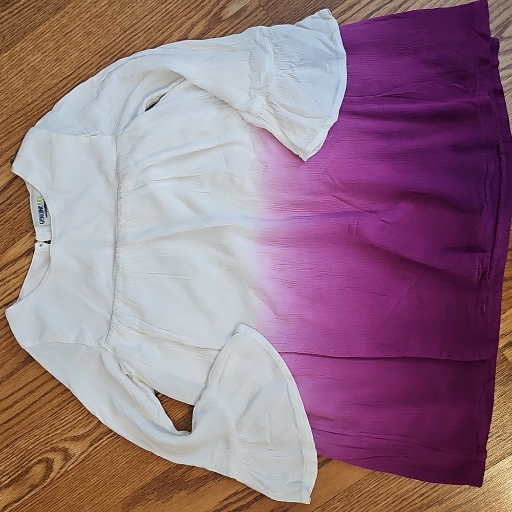 Girls 5T Ombre Purple Dress